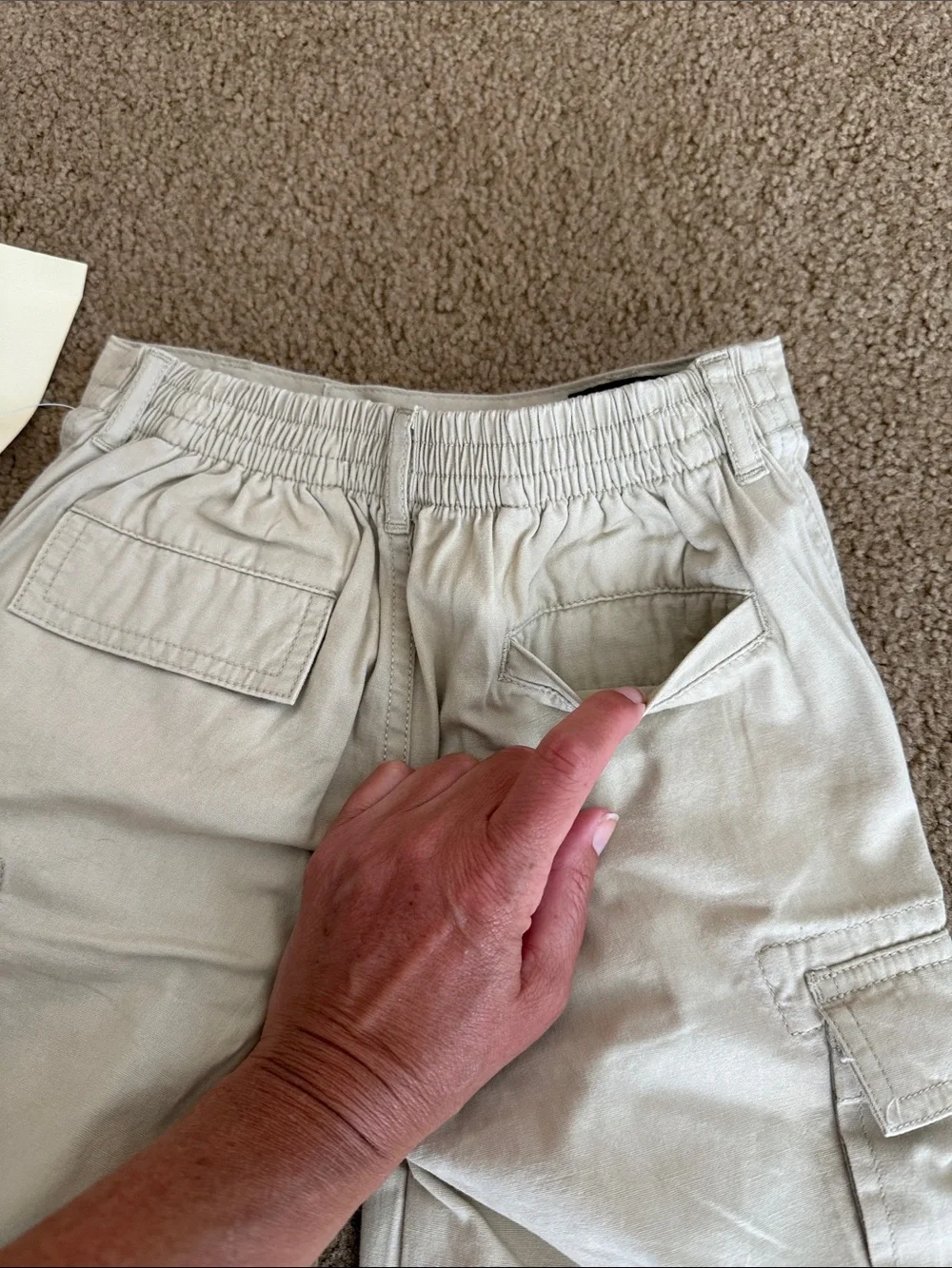 NWT 4T Ralph Lauren Polo Jeans Khaki Cargo Shorts